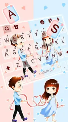 True Love Keyboard Theme android App screenshot 3